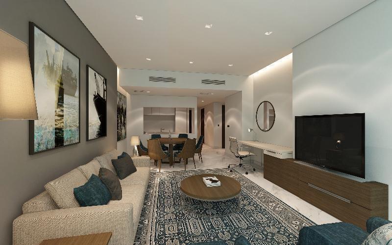 Suha Mina Rashid Hotel Apartments Bur Dubai Buitenkant foto